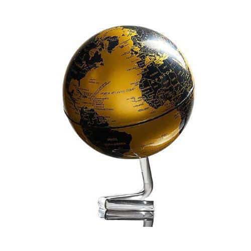 Design Globus - Sokkel (Guld & Sort)